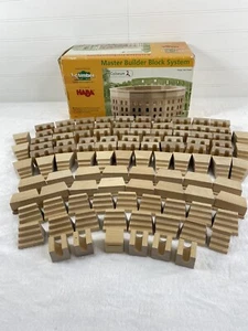 Haba Master Builder Coliseum #0489 104 Pieces Incomplete Kolosseum Le Colisée - Picture 1 of 14