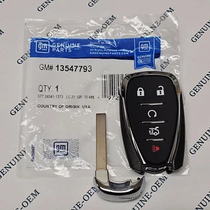 2021-2024 Chevrolet Camaro Malibu Keyless Remote Entry Key Fob 13547793 OEM - Picture 1 of 3