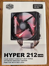 Cooler Master Hyper 212 LED pwm fan with red LED, new in box