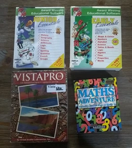 4 progiciels Amiga générateurs éducatifs et paysagers VistaPro - Photo 1/2