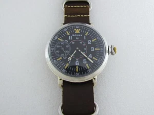 Rolex Chronometer Laco Aviator Luftwaffe Pilot WWII Vintage Swiss Watch CAL.592R - Picture 1 of 14