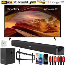 Sony X77L 65 Inch 4K HDR LED Smart TV 2023 with Deco Gear Home Theater Bundle