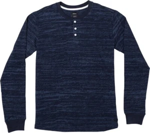 RVCA Lush LS Henley Shirt, M, Baker Skateboards, Hockey, FA, Plan B, Volcom - Picture 1 of 4