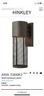 Hinkley Lighting 2305Kz Aria Single Large Outdoor Modern Wall Lantern - Bronze