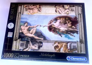 CLEMENTONI: MICHELANGELO MUSEUM COLLECTION / 1000 PC. JIGSAW PUZZLE - SEALED. - Picture 1 of 5