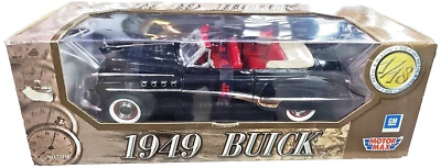 Vintage 1949 Buick Roadmaster 1/18 scale Black diecast car by Motor Max - Image 1 of 4