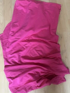 Dünner Baumwollstoff Pink Stoffreste Rest ca 140 cm x 70 cm - Bild 1 von 3