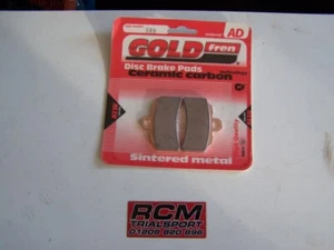 GASGAS Apico Front 388 Brake Pads 125 250 280 300 2019 Sintered BRAKE TECH S/PIN - Picture 1 of 1
