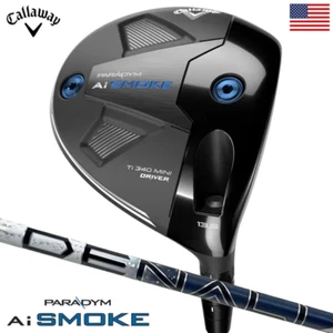 Callaway Ai SMOKE Ti 340 Mini Driver 13.5deg RH DENALI Blue graphite Flex Stiff - Picture 1 of 5