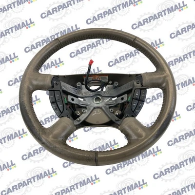 2002-2005 FORD EXPLORER MERCURY MOUNTAINEER STEERING WHEEL W CRUISE CONTROL OEM - Image 1 of 4