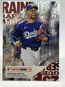 Carta Mookie Betts 2025 Topps Serie 1 Tokyo Cactus League - #TG-17 LA Dodgers - Foto 1 di 2