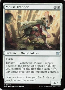 Lámina Mouse Trapper U Bloomburrow 22 casi nueva - Imagen 1 de 2