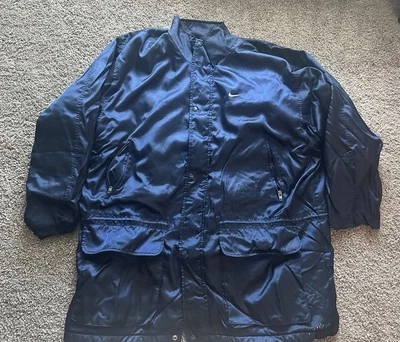 Gabardina vintage Nike XL principios de 2000’s estilo ropa de calle Y2K Foto 1 de 4