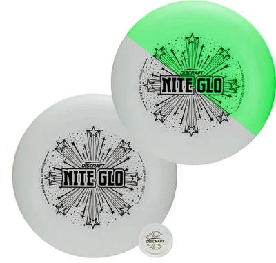 	Disco volador deportivo Discraft Glow Ultrastar Nite Glo Ultimate Frisbee	 Foto 1 de 4