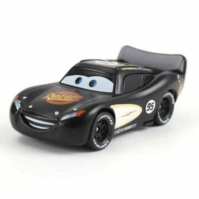 Disney Pixar Cars Black Lightning McQueen 1:55 Diecast Modelo Coche de Juguete Suelto Regalo Foto 1 de 4