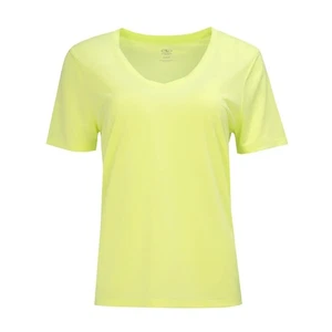 Women's Weld Gold Athletic Works Active Texture Knit V-Neck Tee size XS (0-2) - Picture 1 of 6