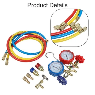 AC Diagnostic Manifold Gauge AC Pressure Gauge Fine Tuning Calibration - Image 1 of 4