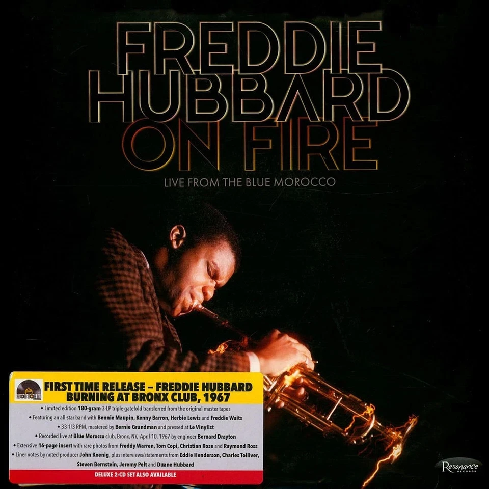 Freddie Hubbard - On Fire: Live From The Blue Morocco (2025 RSD Exclusive NEW - Image 1 of 1