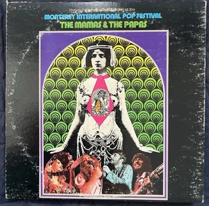 The Mamas & The Papas Monterey International Pop Festival LP Vinyl ABC/Dunhill - Picture 1 of 7