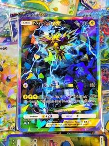 Zapdos ex proxy aplicación de tarjeta de bolsillo tcg arte completo conjunto de ápice genético - Imagen 1 de 3
