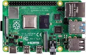 Raspberry Pi 4 Modelo B 2019 Quad Core 64 bit WiFi Bluetooth (4 GB) - Picture 1 of 2