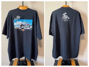 Harley Davidson Pacific Hawaii Graphic Shirt XL Vintage 1997 USA - Picture 1 of 10