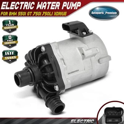 Electric Water Pump for BMW 550i GT 750i 750Li xDrive 760Li X5 4.4L 11517566335 - Image 1 of 4