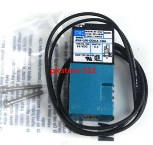 New MAC 45A-L00-DDAA-1BA Solenoid Valve 45A-LOODDAA1BA #DW - Picture 1 of 3