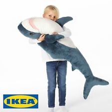IKEA BLAHAJ, Large IKEA SHARK, 39 1/4" Long, Soft Plush Toy, Stuffed Animal, NEW