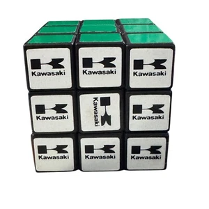 Kawasaki Rubik’s Cube - seltenes Sammlerstück 80er Vintage Swag Motorrad - Bild 1 von 7