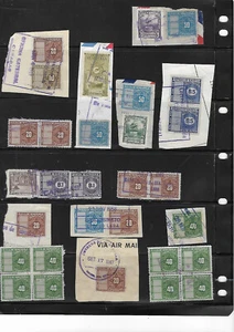 Venezuela: good lot values of fiscal tax in fragments postage, EBV1146 - Picture 1 of 2