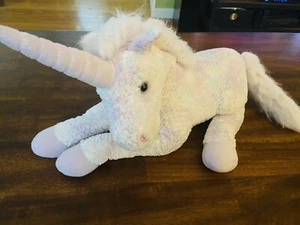 FAO Schwarz 18’ Plush Unicorn Pink Purple 5th Avenue Stuffed Animal Large NY - Picture 1 of 12
