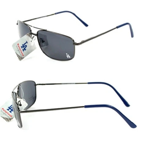 Los Angeles Dodgers MLB Polarized Metal Frame Sunglasses Cover