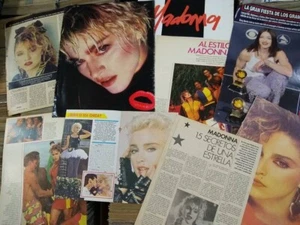 Great Madonna Clippings Lot + 2 Posters – Snapshots! - Picture 1 of 5