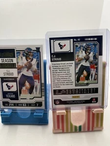 2023 Panini - Season Ticket C.J Stroud, Bryce Young- Caleb Williams Rookie Lot - Picture 1 of 6