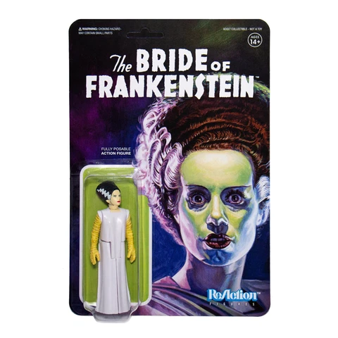Bride Of Frankenstein Universal Studios Monsters Super 7 ReAction Action Figure Cover