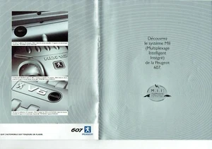 Publicité Advertising 920 2000  Peugeot 607 Fascicule Système M.I.I  (10 photos  - Picture 1 of 3