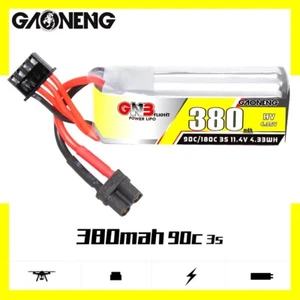 Lipo Battery LiHV 3S HV 11.4V 380mAh 90/180C GNB XT30 Drone FPV -AU Stock - Picture 1 of 5