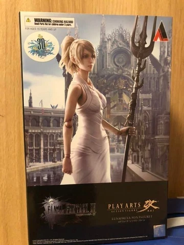 Square Enix Final Fantasy XV Lunafreya Nox Fleuret Play Arts Kai Action Figure Cover