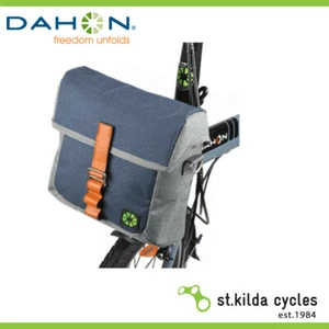 Dahon Front Polyester Water Resistant Bag Blue Size 24 x 6 x 26 CM - Picture 1 of 1