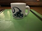 NFL MINIATURE MINI COFFEE CUP MUG -Indianapolis Colts- 1 1/2" MUG, SHOT GLASS
