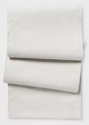 108" x 14" Table Runner Ivory Threshold Off-White Neutral Table Decor - Image 1 of 3