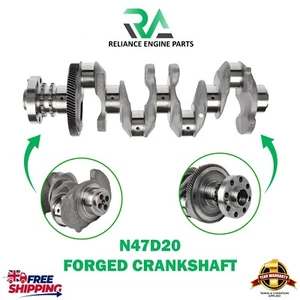BMW 3 CONVERTIBLE 2.0LDIESEL N47 N47D20A FORGED CRANKSHAFT 3 COUPE 1 SERIES NEW - Picture 1 of 8