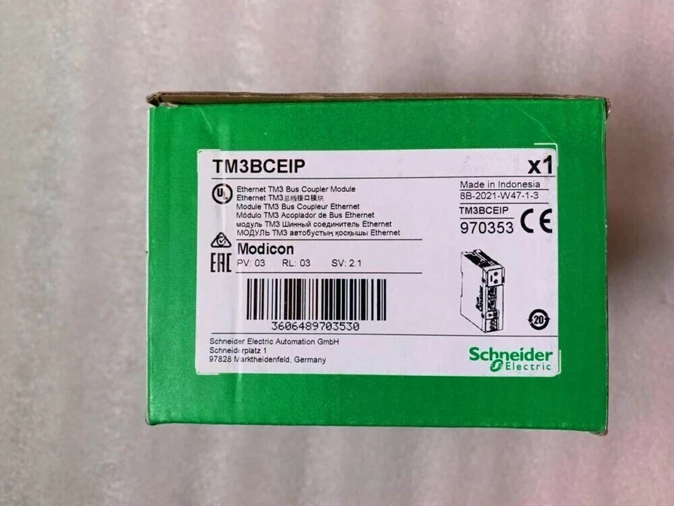Schneider Electric TM3BCEIP Interface Ethernet TM3 Bus Coupler Module