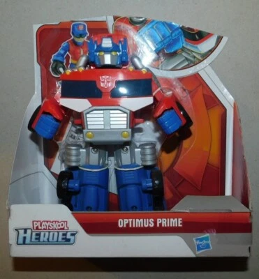 FIGURINE HASBRO PLAYSKOOL HEROES . ROBOT OPTIMUS PRIME TRUCK BOTS COMPLET / 2011 - Photo 1/4