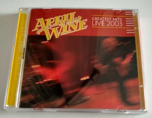 APRIL WINE - GREATEST HITS LIVE 2003 - AS NEW - RARE - 2 X CD SET - Picture 1 of 4