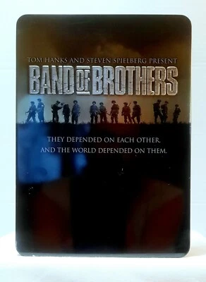 Band of Brothers 6-Disc DVD Set Collector's Tin HBO Tom Hanks Steven Spielberg Foto 1 de 4