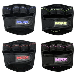 Weight Lifting Gloves Gym Training MRX Hand Grips Pads Workout Bodybuilding New - Picture 1 of 13