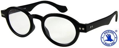 INY Damen Lesebrille aus Kunststoff 1.0 1.5 2.0 2.5 3.0 Retro Design schwarz Neu