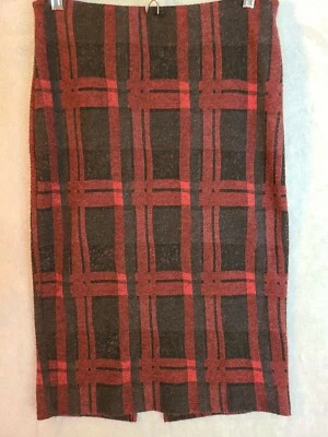 Falda negra roja mediana Bebe para mujer Foto 1 de 4